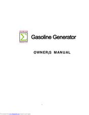 power products 6500e generator manual